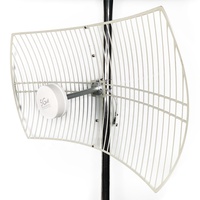 Antenne parabolique Arronna T624103 5,8 GHz 24 dBi multibande Wifi/WiMax/5G à gain élevé, polarisation verticale 600x900mm N-Femelle 1.5