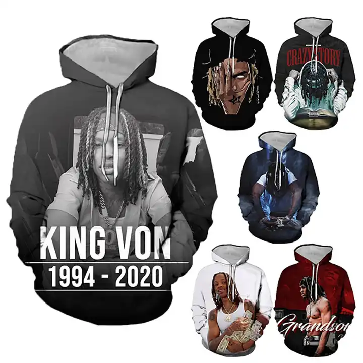 Wholesale 2022 High Quality Fashion American Rapper Star King Von
