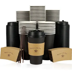 Compostable Takeaway Plastic Lid For Paper Cup Biodegradable Paper Cup Manufacturers