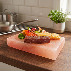 Vente en gros de plaques de sel rose de l'Himalaya naturel raffiné sculpté, faites à la main, emballage de qualité supérieure - Product Image 1
