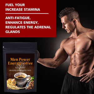 Biểu tượng tùy chỉnh hữu cơ ngay lập tức cà phê đen Maca chiết xuất Tongkat Ali Nhân Sâm người đàn ông điện năng lượng cà phê - Product Image 4