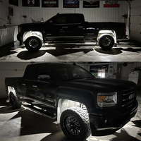 Kingshowstar 9W Pure White 9LED Rock Lights Phares antibrouillard IP68 étanches Plug-and-Play en aluminium pour camion, voiture, tout-terrain