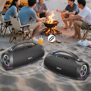 Bộ khuếch đại giọng nói không dây 300W với micrô, Hệ thống loa PA di động, máy Karaoke cho các sự kiện, ca hát, tiệc tùng - Product Image 3