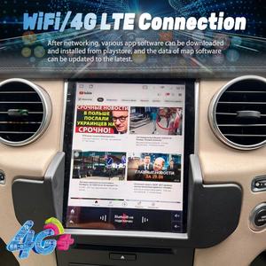 Écran de style Tesla, autoradio Android 13 pour Land Rover Discovery 4 LR4 2009-2016, navigation GPS, autoradio stéréo, lecteur DVD, Carplay - Product Image 4