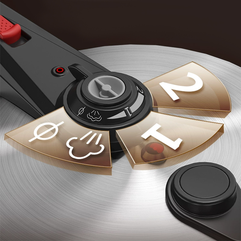 High Quality Stainless Steel Luxury Pressure Cooker Modern Design with Safe Pressure Adjusting and Metal Cooking Pot · image 3