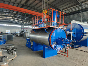 Autoclave de stérilisation 1 tonnes d'abattoir modulaire traitement de rendu des déchets usine de rendu de bétail à petite échelle - Product Image 2