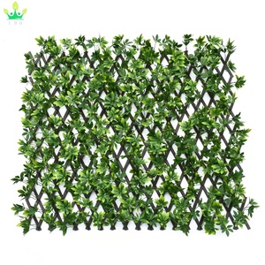 Cercas de Privacidad de Flores Artificiales, Hojas Verdes con Enrejado de Flores, Pantalla de Pared de Plástico para Decoración de Hogar, Jardín, Bodas y Fiestas - Product Image 6