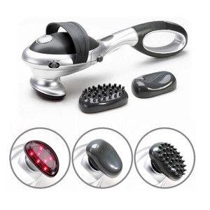 Masajeador Eléctrico Lichang Dolphin, Masaje Infrarrojo para Cuello, Lumbar, Espalda y Cuerpo Completo, Multifuncional, Portátil, con 4 Cabezales de Masaje - Product Image 1