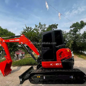 รถขุดขนาดเล็ก Kubot KX163 มือสองสภาพ 98% น้ำหนัก 6 ตัน เครื่องยนต์ V3307 จากญี่ปุ่น พร้อมเกียร์ ปั๊มไฮดรอลิก รองรับการปรับแต่งตามความต้องการ มีสินค้าในสต็อก - Product Image 2