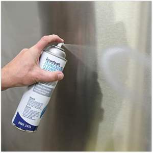 Nettoyant et lustrant pour acier inoxydable Boardwalk - Cire et produits de polissage de qualité supérieure pour une finition éclatante - Product Image 3