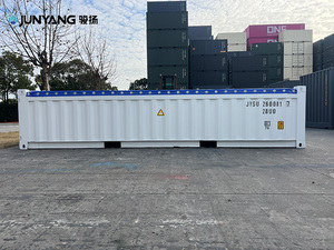 Conteneur d'expédition en acier de haute qualité à prix économique, conteneur à toit ouvert de 20 pieds à demi-hauteur - Product Image 6
