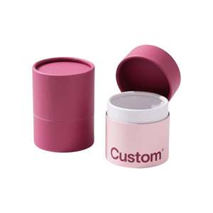 Emballage de parfum cosmétique personnalisé en tube de papier cylindrique avec logo en feuille d'or de luxe, 50 ml, 100 ml, avec insert en EVA - Product Image 2