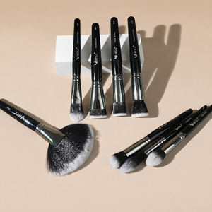 8Pcs Professional Makeup <b>Brush</b> Set Soft Synthetic Bristles with Storage bag Foundation Powder Highlight Cosmetic <b>Brushes</b> Kit - Product Image 1