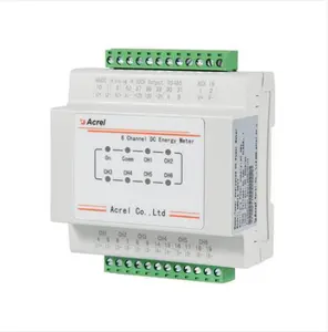 Acrel AMC16-DETT Multi-Circuits Dc Energiemeter Basisstation Dc Vermogensmeter Voor Toren/Telecom