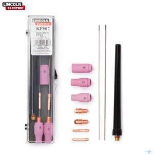 Lincoln Electric KP507 TIG <b>Torch</b> Parts Kit For PTA-9 Air Cooled Copper Plated <b>Welding</b> Accessories - Product Image 1