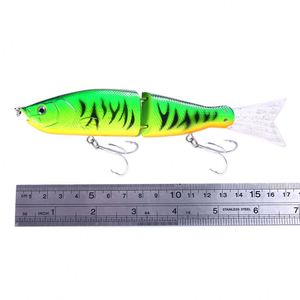 Großhandel 18 cm 52 g Zweiteiliger Glide Bait Köder mit Weichem Schwanz, Harter Wobbler, Rassel, Slide Swimbait Angelköder - Product Image 4