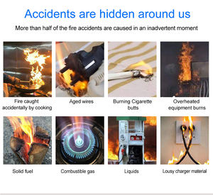 חיישן עשן עצמאי גלאי עשן למחסן ביתי אבטחת עשן חכם אש אזעקת תחליף alarmas seguridad para casa - Product Image 5