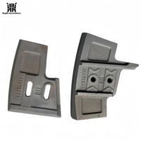 Plaque de revêtement pour bétonnière, lame de mélange, bras de mélange, pièces résistantes à l'usure, accessoires pour centrales à béton, pièces de machines de construction
