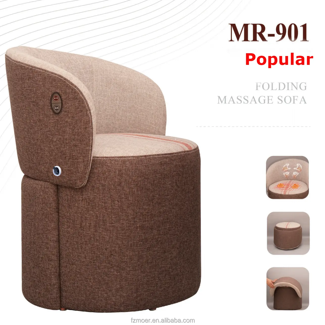 MR-901 перезаряжаемые гостиной диваны разминание шиацу нарезание резьбы нагрева складывающееся массажное кресло