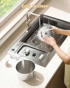 Fontaine à eau pour animaux de compagnie en acier inoxydable, abreuvoir automatique pour chat et chien avec 3 filtres, 3 éponges, niveau d'eau visible pour une utilisation en intérieur - Product Image 5
