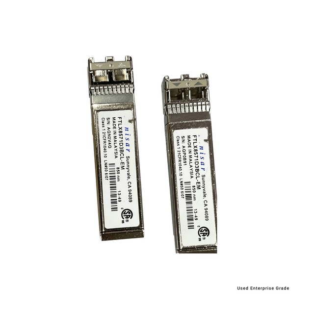Used Original Pull FTLX8571D3BCL EM Optical Transceiver OM3 Fiber 300M Transmission