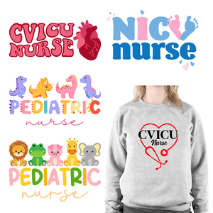 Calcomanías <span class=keywords><strong>de</strong></span> Transferencia DTF para Planchar, Diseño <span class=keywords><strong>de</strong></span> <span class=keywords><strong>Enfermera</strong></span> <span class=keywords><strong>de</strong></span> Neurocirugía, <span class=keywords><strong>Enfermera</strong></span> Pediátrica, <span class=keywords><strong>Enfermera</strong></span> <span class=keywords><strong>de</strong></span> Partos, Listas para Planchar en la Ropa - Product Image 2