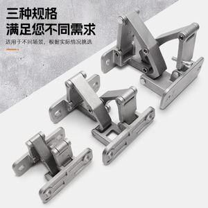 Bisagras para Puertas de Piedra, 180 Grados, Acero Inoxidable, Diseño Industrial para Puertas Ocultas - Product Image 1
