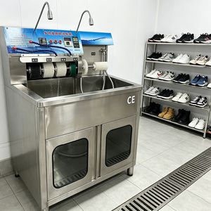 Lavadora y Secadora de Calzado de Tipo Continuo para Lavandería, Limpieza y Desinfección de Suelas de Calzado Deportivo, Equipos a Precios Económicos - Product Image 5
