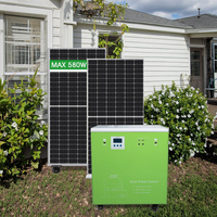 Système de générateur solaire compact 3KW WON-W1-1AP3000W avec contrôleur MPPT et onduleur à onde sinusoïdale pure pour le camping en extérieur
