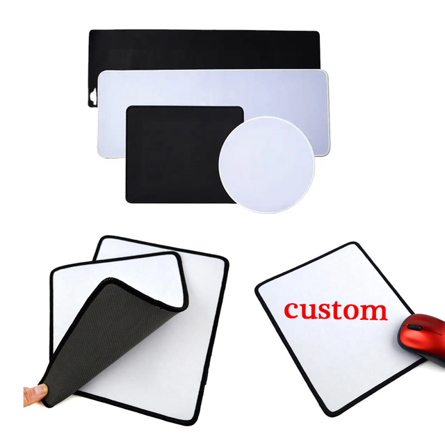 Popular Foldable Gaming Mouse Pad Sublimation Blank Neoprene Rectangle Mouse Pad