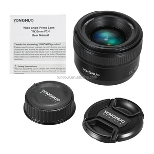 Meilleur objectif Yongnuo 35mm objectif YN35mm F2.0 objectif d'appareil photo reflex numérique fixe grand Angle pour <span class=keywords><strong>Nikon</strong></span> pour objectifs grand Angle à monture canon - Product Image 4