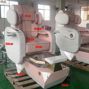 Maßgefertigte Königliche Thronstühle Luxuriöser Hochlehner Fußpflege-Massagestuhl mit Wanne - Product Image 5