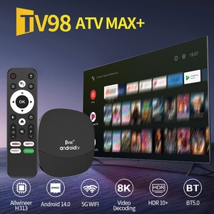 ZongX TV98 ATV MAX+ Android Box 14.0 <span class=keywords><strong>Reproductor</strong></span> Multimedia para el Hogar Inteligente con Video 8K, WiFi 5G y BT5.0 - Product Image 5
