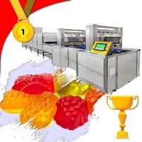 אוטומטי סרוו מונע Gummy ג 'לי סוכריות בורגר Gummy דה דפוס מכונת ייצור