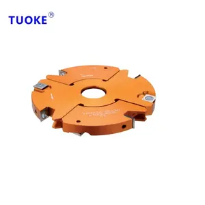 Tuoke High quality spindle mouldermachines sanhomt woodworking tools 2 Piece Adjustable Grooving Sets #694.021CMT