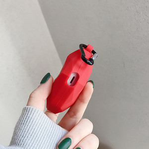 Funda protectora para auriculares Airpods Pro 1 <span class=keywords><strong>2</strong></span> 3, con dibujos animados de corazón, TPU, Diamante 3D rojo - Product Image 5