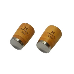 Bamboo Tumbler 304 Stainless Steel Inner Liner Straight Cup Anti-Slip Gift For Beer Beverage Packaging - Product Image 5