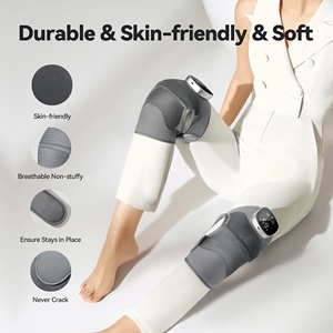 Masseur électrique auto-chauffant pour le genou, appareil de physiothérapie pour les personnes âgées &amp;   Attelle de Thérapie Thermique pour les Jambes, Soulagement de la Douleur du Genou - Product Image 5