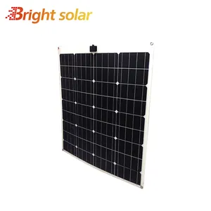 80W 12V Flexibles Solar panel für Wohnmobil boot dach