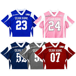 เสื้อครอปผู้ชายคุณภาพสูง พิมพ์โลโก้ตามสั่ง ดีไซน์ขาดๆ แบบพิเศษ ไหล่ตกทรงปกติ เนื้อผ้าหนา ระบายอากาศได้ดี - Product Image 1