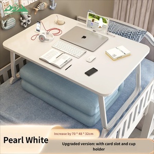 Wayon Faltbares Ausziehbares Laptop-Bettgestell mit Getränkehalter & Mauspad Silber Tragbare Home-Office-Arbeitsstation - Product Image 3