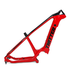 Freno de disco de fibra de carbono para bicicleta eléctrica, marco ligero para motor de tracción media - Product Image 2