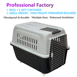 Fabrika Satışı Hızlı Teslimat Büyük Köpek Kafesi Kedi Taşıma Çantası Dayanıklı Tekerlekli Kedi Uçuş Taşıma Çantası - Product Image 1