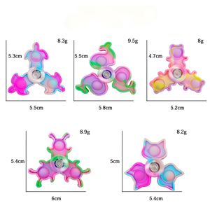 Juguete Antiestrés Personalizado de Silicona, Diseño de Trampa para Ratones, Colores Macaron, Spinner para Dedos, Juguete para Aliviar el Estrés - Product Image 6