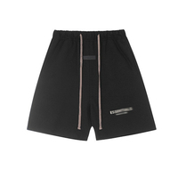 Shorts décontractés classiques de la marque 25ss Essentials, avec logo imprimé à double ligne, pour hommes, été, cordon de serrage, streetwear