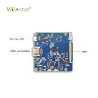 Layar LCD Resolusi Tinggi 6 Inci 2K 1440*2560 Kustom MIPI 450nits IPS TFT untuk Konsol Game AR VR