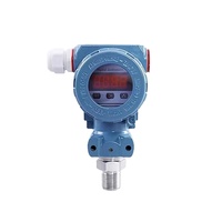 Explosion-proof High Temperature Single Flange Flat Film Lcd Liquid Crystal Display Led Digital Display Pressure Transmitter