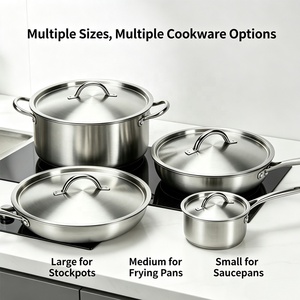 Couvercle de casserole en acier inoxydable de qualité alimentaire personnalisé pour casseroles rondes - Product Image 6