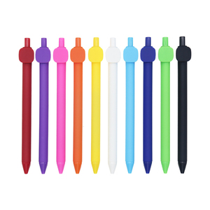 0.5mm Vente Chaude Meilleur Prix Stylo En Plastique Stylo Gel Promotionnel, Stylo Neutre Rétractable Enduit De Gel avec Clip - Product Image 1