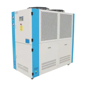 Plastic Cooling Chiller 8 Ton 10HP Cooling Capacity Industrial Chiller Air Cooled Water Cooler